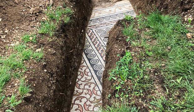 Mosaic floor